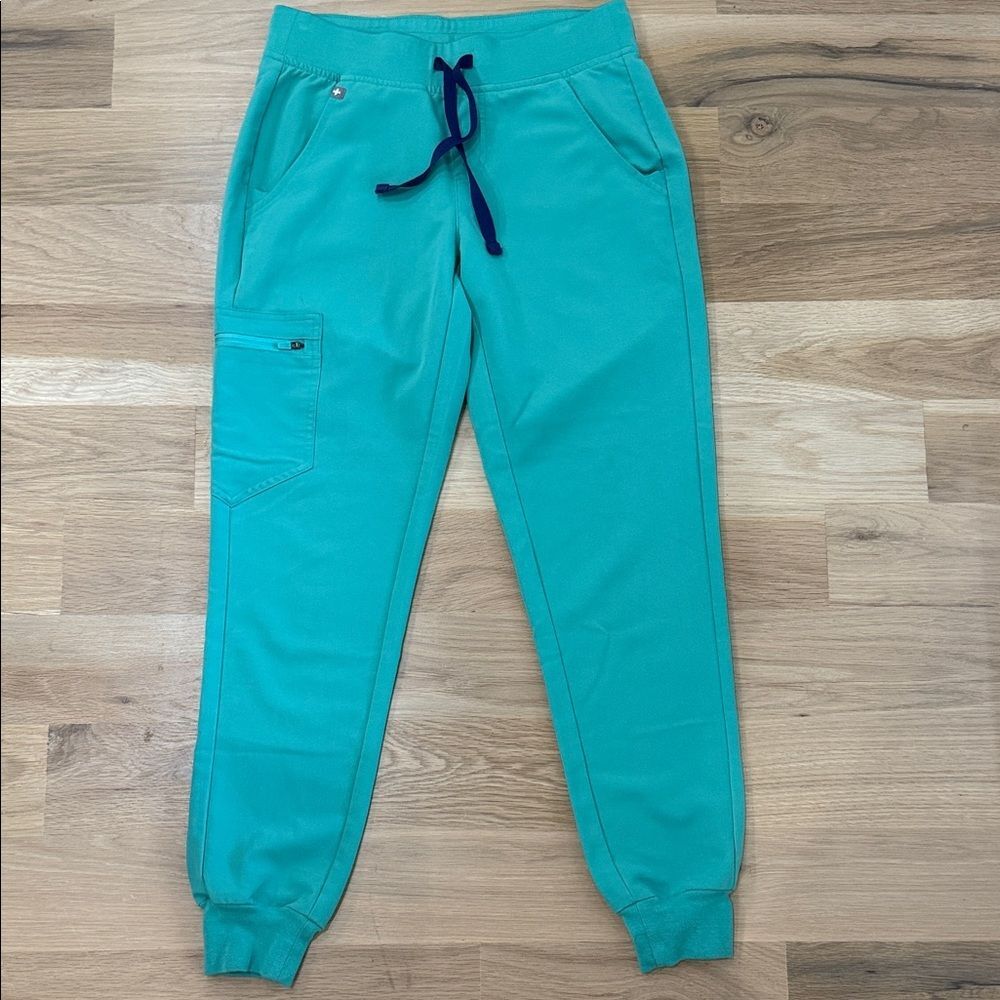 FIGS Technical Collection Green Scrub Pants Size XS